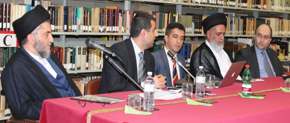 24 نسيان 2015 - حوار مع وفد من العلماء العراقيين القادمين من أهم مركز للتعليم الشيعي التقليدي